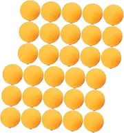 SUPVOX 30pcs Punched Table Tennis Balls for Training Durable Silicone for Enhanced Control Stability Lightweight Portable Pong Balls for Practice