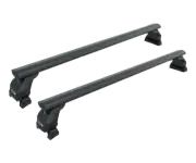 For Ford F250 2015-Up Bed Rack Cross Bars Metal Bracket Alu Black