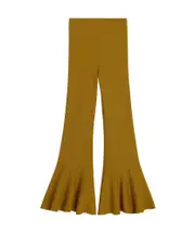 Elastic waist casual pants S,XS Brown