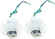 SEWOART 2pcs LED Light Base for Car Durable Wire Turn Signal Socket Harness for Enhanced Safety and Compatibility with Various Vehicle Models Reliable Stop Light Base Adapter