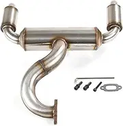 Muffler Tail Throat 1 Set Suitable For F5/RF5 Stainless Steel Silent Double-Row Exhaust Pipe Modified Accessories Muffler exhaust tip
