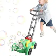 Bubble Lawn Mower Kids Toys, Lawn Mower Bubbles, Kids Toys Bubble Machine Summer Outdoor Toys Games,Automatic Bubble Maker Toys with Light and Sound,Bubble Mower Toy Outside for Kids