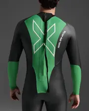 Propel Open Water Wetsuit, 2XU, XS, Black/Bright Green, Male
