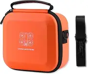 Flymile Neo Carrying Case, Small Shoulder Bag for DJI Neo Drone, Portable PU Box for DJI Neo Drone and Batteries Accessories(Orange)