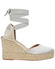 LK Bennett Esmerelda Wedge Sandal 38 NoColor