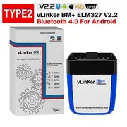 Vgate vLinker BM+ ELM327 V2.2 For BMW OBD2 Scanner Bluetooth 4.0 wifi OBD 2 Car Diagnostic Auto Tool Bimmercode PK ELM 327 V 1.5 vLinker BM BT 4.0