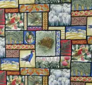 Quilting Patchwork Sewing Cotton Fabric NEW ZEALAND KIWIS 50x55cm FQ NEW