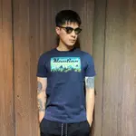 美國百分百【全新真品】NAUTICA T恤 圓領 帆船牌 T-SHIRT 短袖 LOGO 短T 印圖 深藍色 AC22