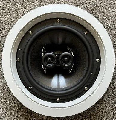 MTX Audio 822CM 8” 180 Watt 8 Ohm In-Ceiling Loud Speaker, Water Resistant, Each