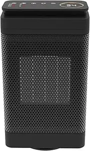 Portable Heater, 1500W Ceramic Heater for Bedroom, Space Heater with 3 Heat Modes 60°Oscillation, 2-12H Timer, Fast Heating Quiet Mini Fan Heater for Cold Winter