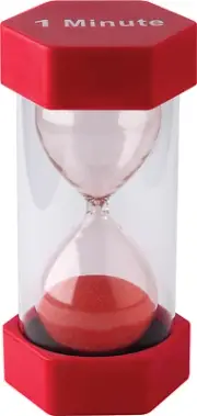 1 Minute Sand Timer - Large (20657)