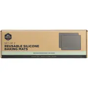 Ever Eco Reusable Silicone Baking Mats 30 x 40cm 2 Pack