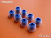 8 pcs Medium Size (C-BL) Replacement Ear tips adapters for Jaybird X3 Earbuds