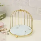Large Capacity Iron Storage Holder Waterproof Desktop Display Stand Dormitory