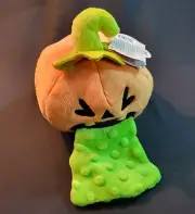 Yak-O Lantern - Bark Box Dog Toy for Large Dogs - Squeaker Crinkle Fun