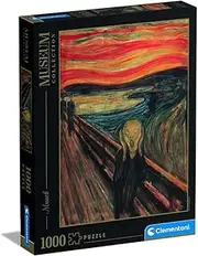 [Clementoni] The Scream Munch 1000 Pieces Jigsaw Puzzle (Square Box)
