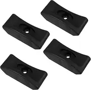Mipcase 4pcs Dumbbell Rack Support Dumbbell Holders Weight Rack for Home Gym Cradles Stand Cradle Brackets Vertical Dumb Bell Stands Hold Dumb Practical Storage Holders Weight Pp Black
