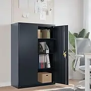 File Cabinet Anthracite 90x40x140 cm Steel,Filing Cabinets 30KG-339747