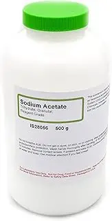 Reagent-Grade Sodium Acetate Trihydrate 500g - The Curated Chemical Collection
