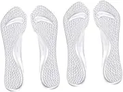 HAPINARY Gel Insoles Absorption for Heel Ankle Support Arch Support Non-slip Mat Foot Care for Women's Shoes