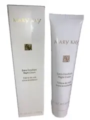 MARY KAY EXTRA EMOLLIENT NIGHT CREAM~FULL SIZE 2.1 Oz~FACE & BODY! #4258