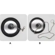 Sink Strainer & Stopper Kitchen Sink Drain Plug Sink Basket with Metal Center