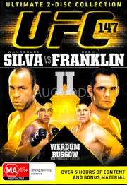 UFC SILVA VS FRANKLIN II - DVD Series Rare Aus Stock New Region 4