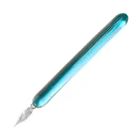 在飛比找博客來優惠-新竹內灣手作玻璃 胖胖筆 水藍
