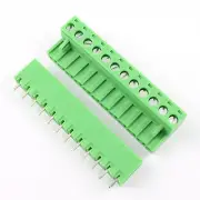 50Pcs 5.08mm Pitch 12 pin 12 way Screw Pluggable Terminal Block Plug Connector L
