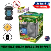 PORTABLE 2 IN1 RECHARGEABLE MOSQUITO KILLER BULB BUG ZAPPER LANTERN