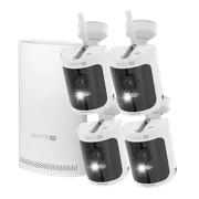 SWANN ALLSECURE4K WIRELESS SECURITY KIT WITH 4 X WIRE-FREE CAMERAS & NVR TOWER