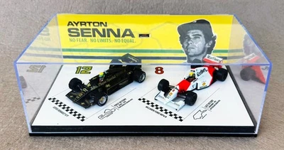 Ayrton Senna - Mclaren Ford MP4/8+Lotus Renault 97T - 1st+Last Victory - 1:43