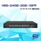 昌運監視器 HBS-24GE-2GE-1SFP 24埠 1000M GE PoE 網路交換機 交換器 (10折)