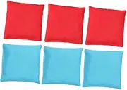 Kisangel 6Pcs Small Bean Bags Indoor Toss for Fun Interactive Bean Bag Game for Family Gatherings Parties and Outdoor Activities