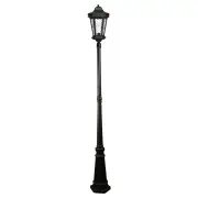 Tilburn Large Standard Outdoor Garden Post Light, Antique Bronze