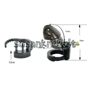 Adjustable Cage Male Chastity Belt Equipment Bird Lock 5 Size Rings Restraint