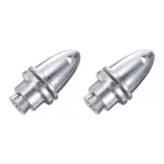 2PCS 3.17mm RC Plane Airplane Spinners, Extrusion Propeller Adapter Saver