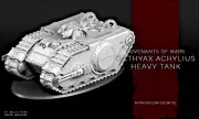 Okourii Heavy Tank 28mm/32mm Tank kit proxy for Grimdark tabletop