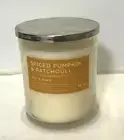 White Barn Pumpkin & Patchouli Candle 8 oz New Read