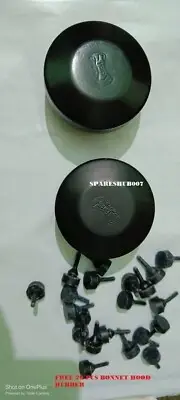Suitable For Massey Ferguson Tractor 35 35X 65 Black Colour Steel Fuel Cap- 2pcs