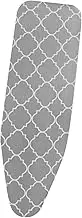 HILABEE Cotton Ironing Table Cover Protector Thick Padding Stain Resistant Heat Insulation 120Cmx41cm Ironing Board Padded Cover Laundry Supplies, Styled