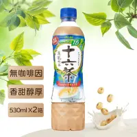 在飛比找Yahoo奇摩購物中心優惠-【ASAHI 朝日】十六茶零咖啡因豆乳奶茶x2箱(530ml