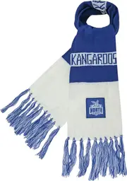 North Melbourne Kangaroos Traditional AFL Bar Scarf Warm Winter Neckwear