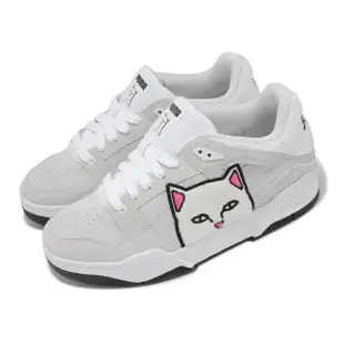 【PUMA】Puma X Ripndip 休閒鞋 Slipstream 男鞋 中指貓 聯名 白 黑(39353801)