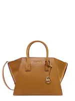[Michael Kors] Michael Kors-Leather Handbag With Frontal Logo-Donna OS