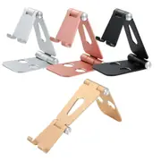 Universal Adjustable Foldable Aluminum Mobile Phone & Tablet Holder Desk Stand