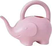 Watering Can for Kids Outdoor Indoor Plants Elephant Cute Light Watering Bottle for Garden Flower Pink
