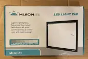 New Open Box HUION A4 LED Light Pad Tracing Box Adjustable Brightness AC Powered