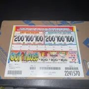 Pull tab tickets - Outhouse -N