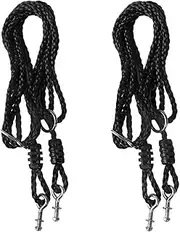 Ymeibe Kids Spider Web Tree Swing Net Swing Multi-Strand Ropes Support 660 lbs 80 inch Length Adjustable Platform Saucer Tree Hanging Swing Ropes for Replacement - Pack of 2